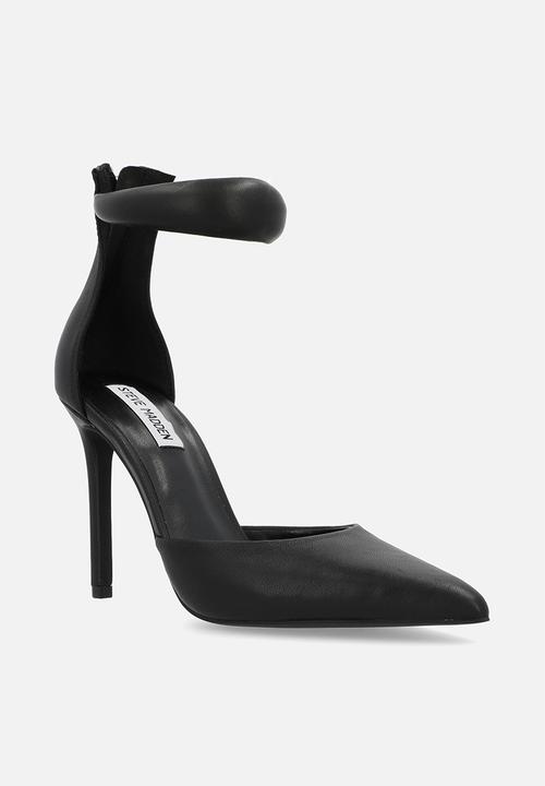 Steve Madden - Ele stiletto ankle strap - black