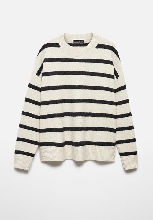 MANGO - Sweater marini - charcoal