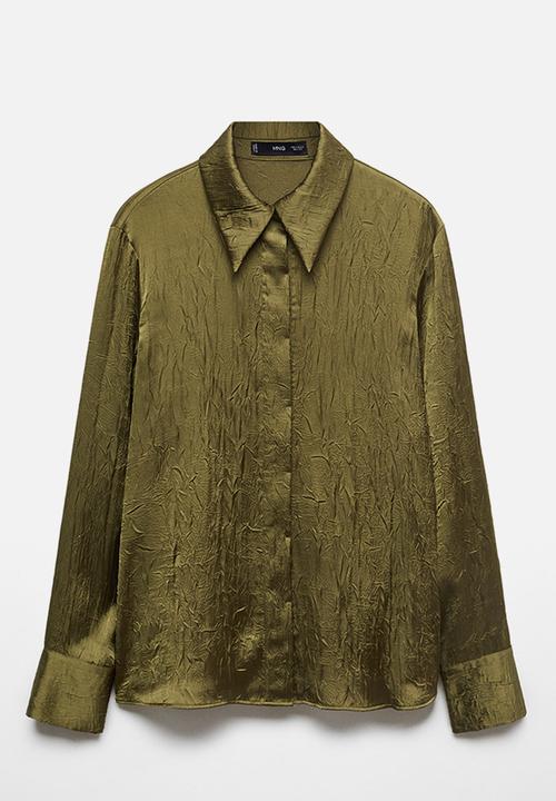 MANGO - Shirt Arru - Green