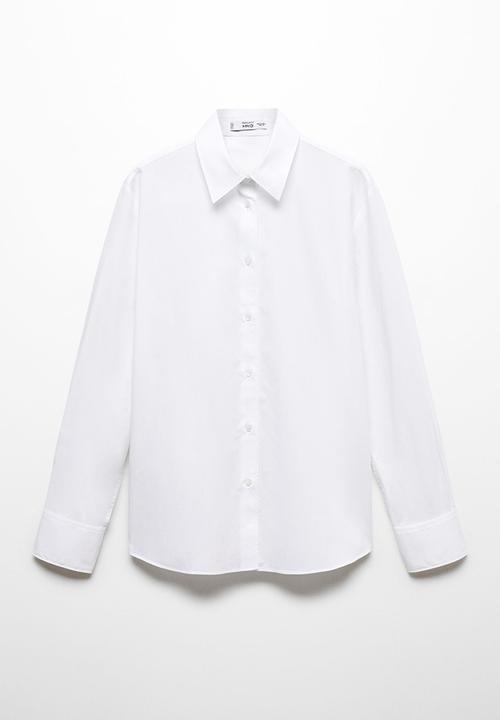 MANGO - Shirt Regu - Natural