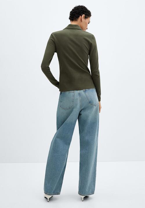 MANGO - Shirt Orion - Beige/ Khaki