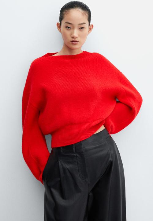 MANGO - Sweater car - red