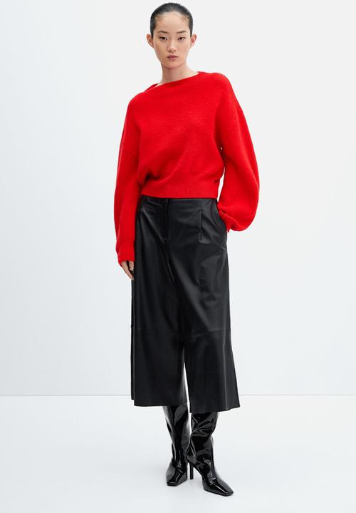 MANGO - Sweater car - red