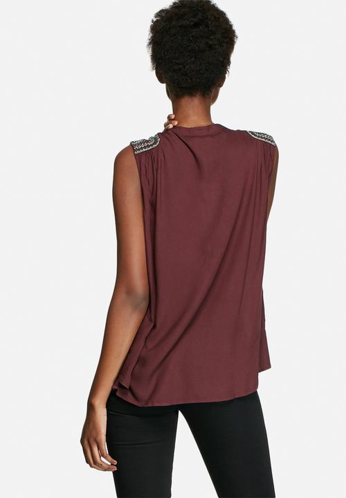 VILA - Pilun Embellished Top