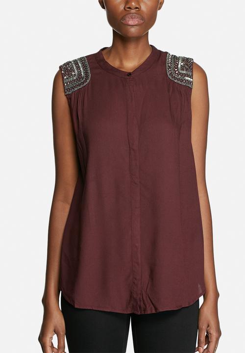 VILA - Pilun Embellished Top