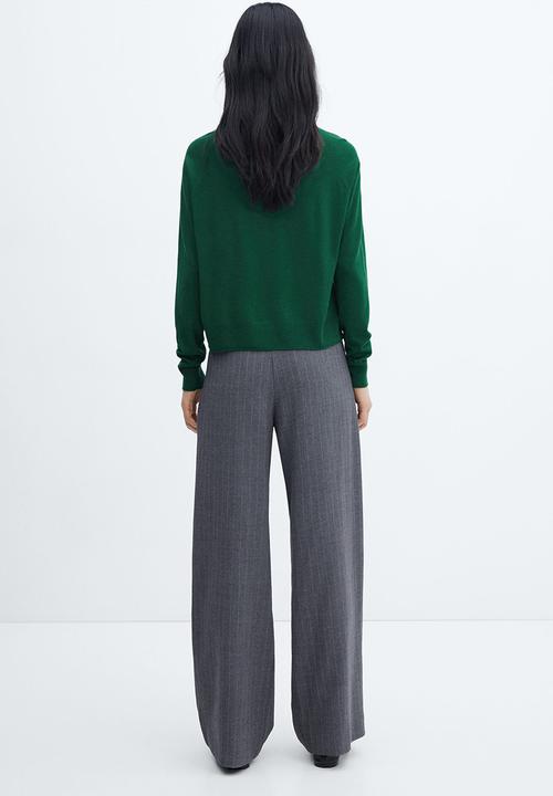 MANGO - Sweater lucca - dark green