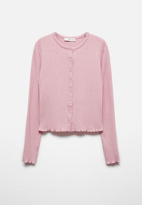 MANGO - Jacket lyra - pink