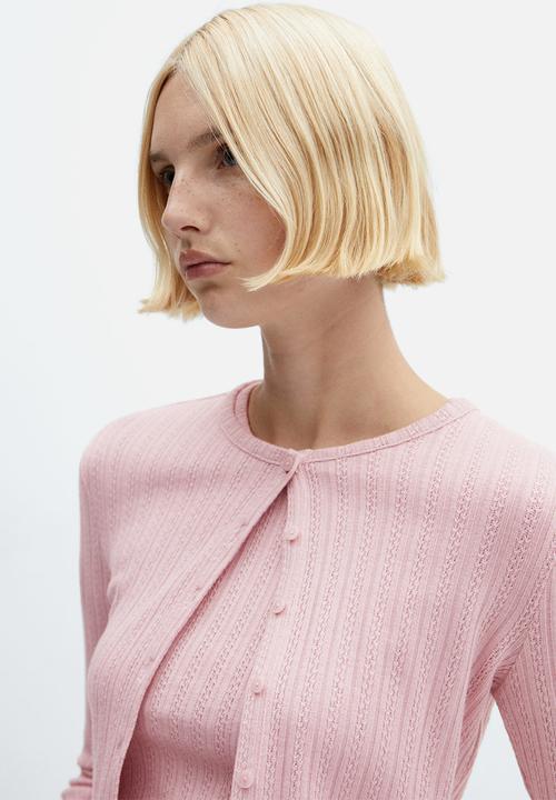 MANGO - Jacket lyra - pink