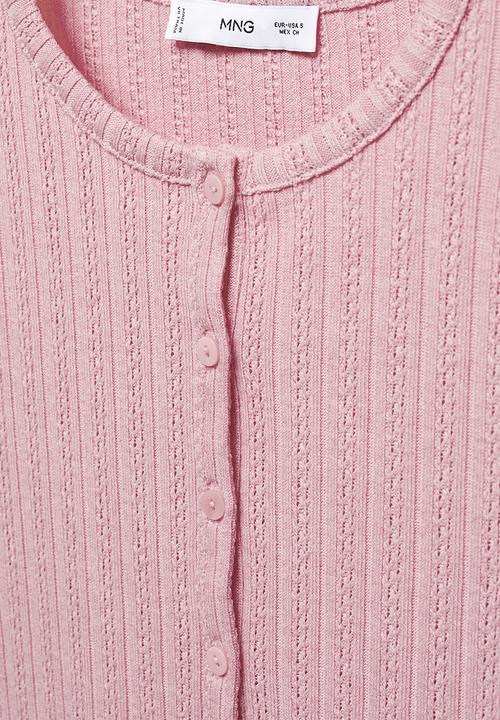 MANGO - Jacket lyra - pink