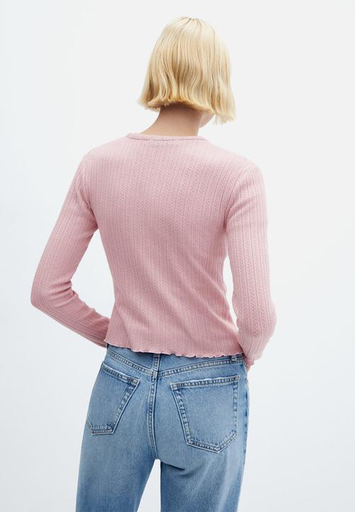 MANGO - Jacket lyra - pink
