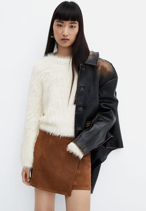 MANGO - Sweater yeti - natural