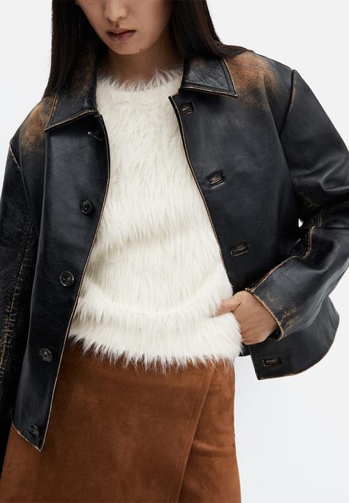 MANGO - Sweater yeti - natural