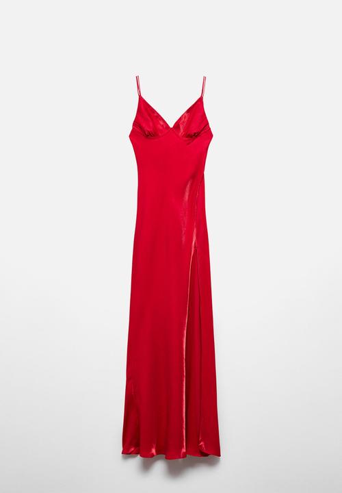 MANGO - Dress Mafaldi - Red
