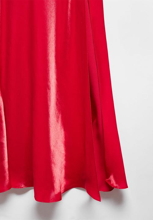MANGO - Dress Mafaldi - Red