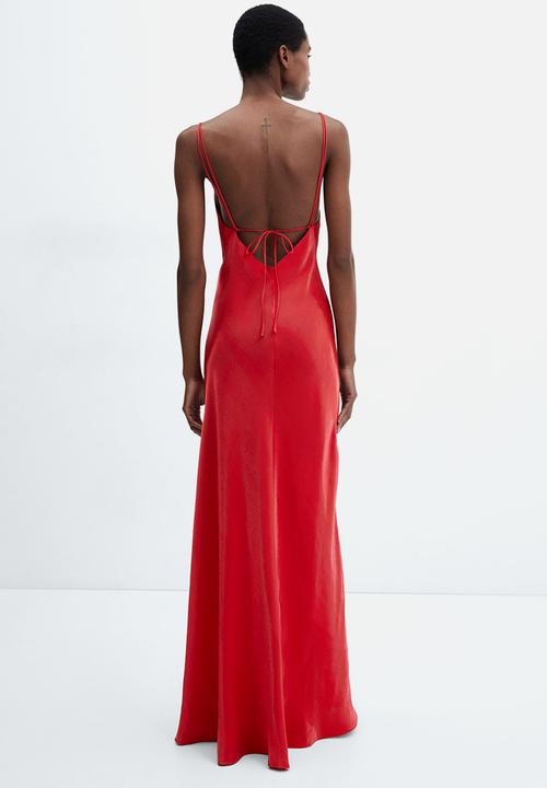 MANGO - Dress Mafaldi - Red