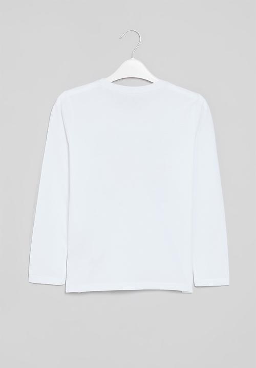 GUESS - Long sleeve T-shirt - pure white