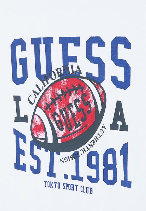 GUESS - Long sleeve T-shirt - pure white