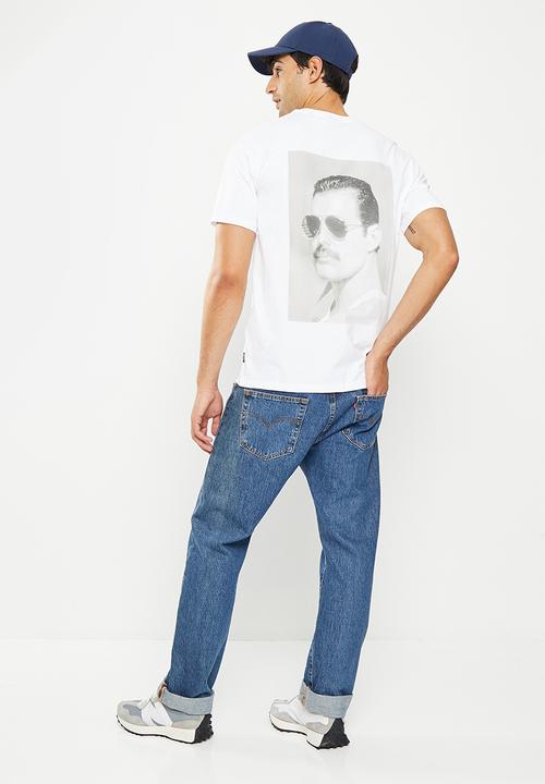 Only & Sons - Onsfreddie reg short sleeve tee - white