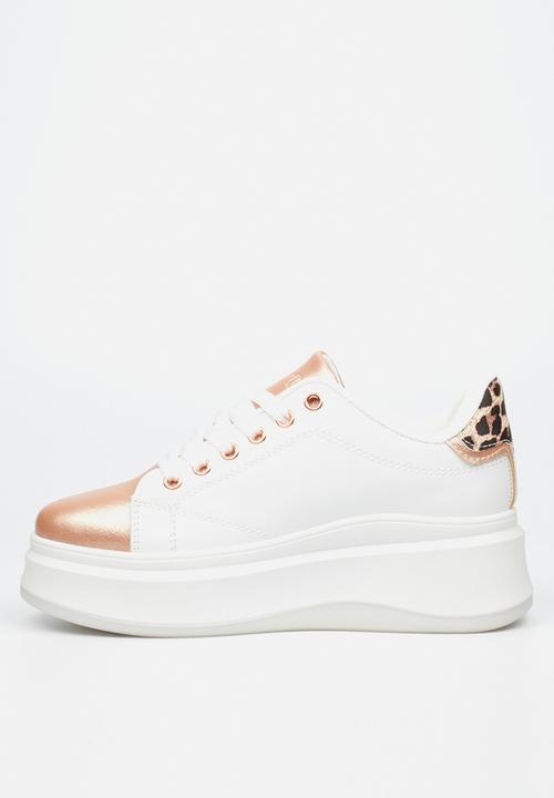 Butterfly Feet - Bondi 1 lace-up sneaker - rose gold