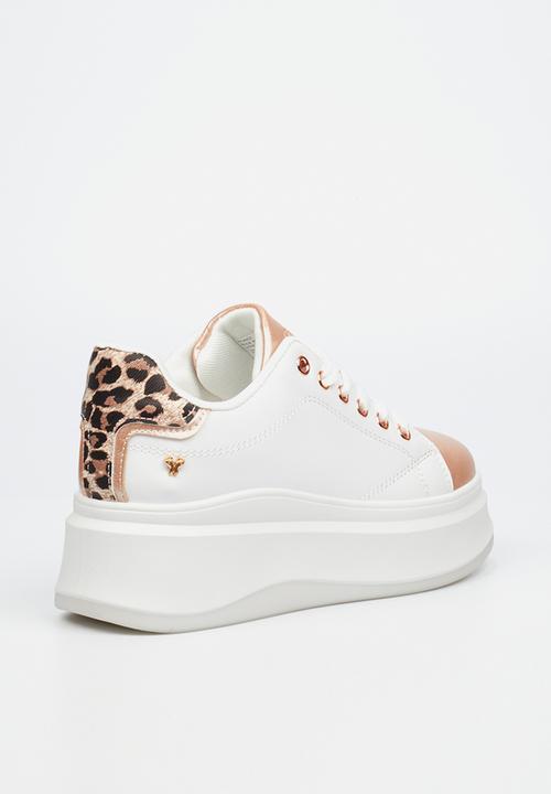Butterfly Feet - Bondi 1 lace-up sneaker - rose gold