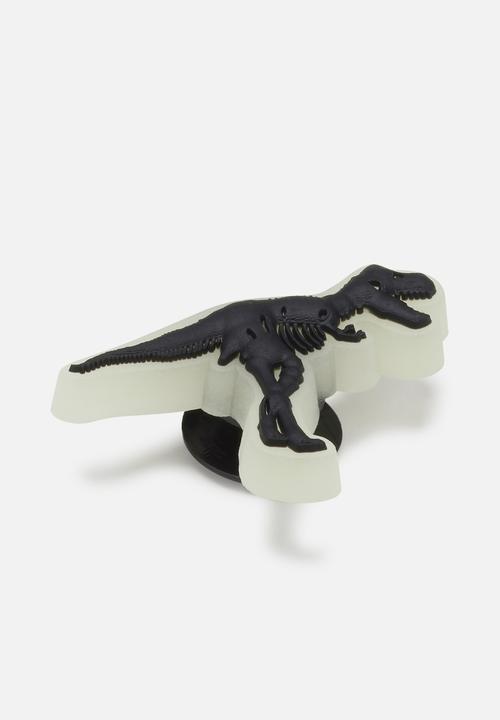 Crocs - Glow In The Dark Dino Loose jibbitz - multi