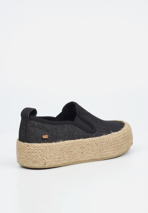 Miss Black - Quebec 16 slip-on - black