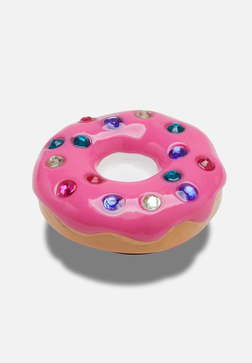 Crocs - Encrusted Donut  Loose jibbitz - pink