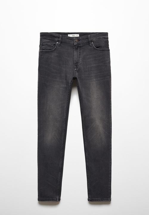 MANGO - Jeans jude -dark denim grey