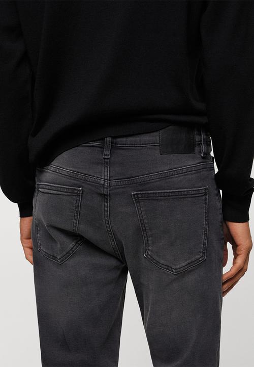 MANGO - Jeans jude -dark denim grey