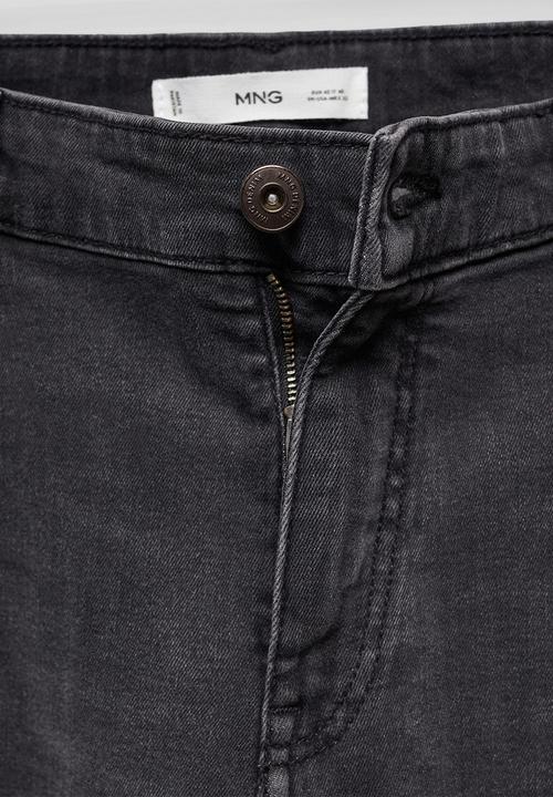 MANGO - Jeans jude -dark denim grey