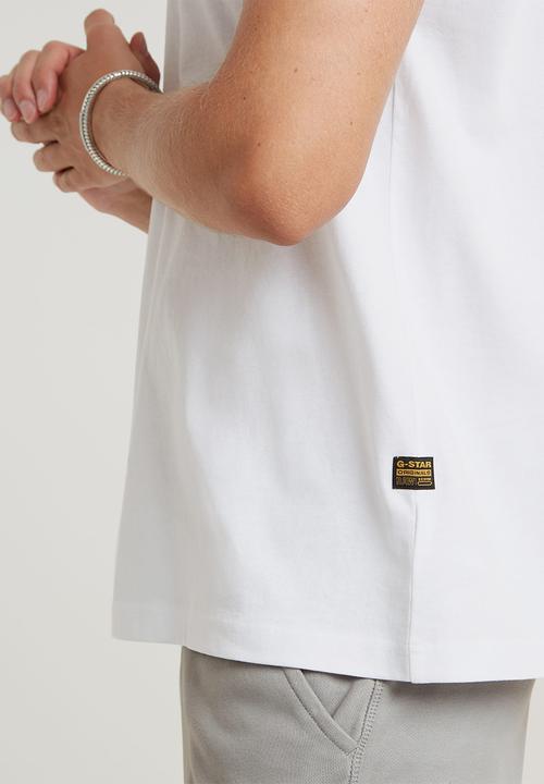 G-STAR - Boxy r t s\lDry jersey o - white