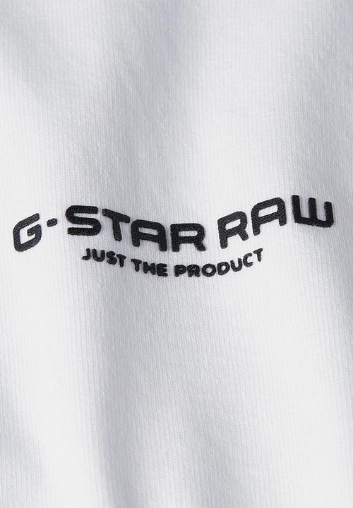 G-STAR - Boxy r t s\lDry jersey o - white