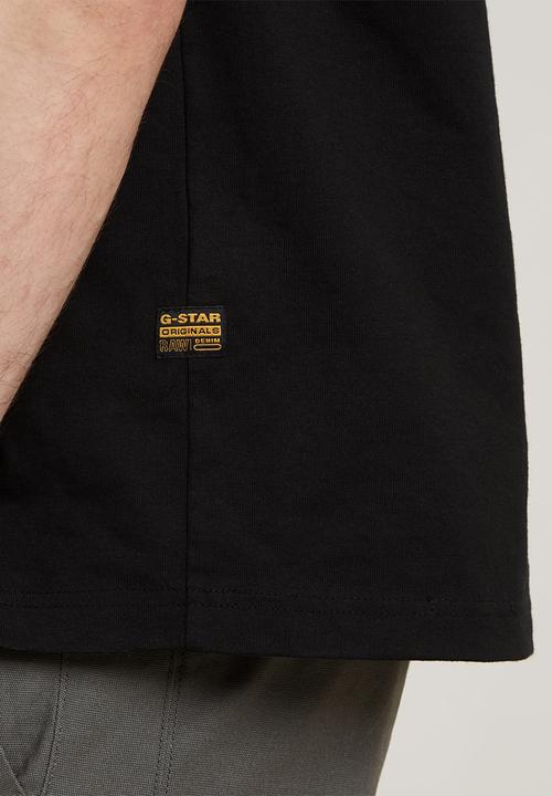 G-STAR - Boxy r t s\l Dry jersey o - dk black
