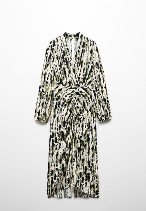 MANGO - Dress Leonor - Light Beige