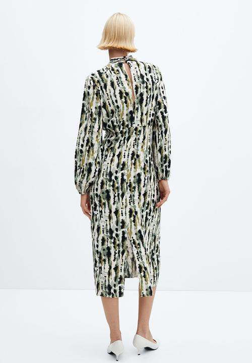 MANGO - Dress Leonor - Light Beige