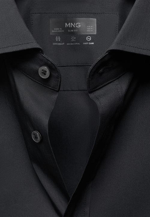 MANGO - SHIRT PALMAR-BLACK