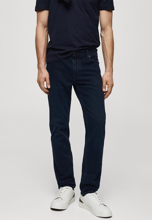 MANGO - Jeans jan- open blue