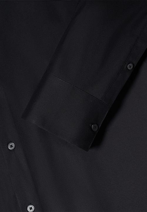 MANGO - Shirt oxford - navy