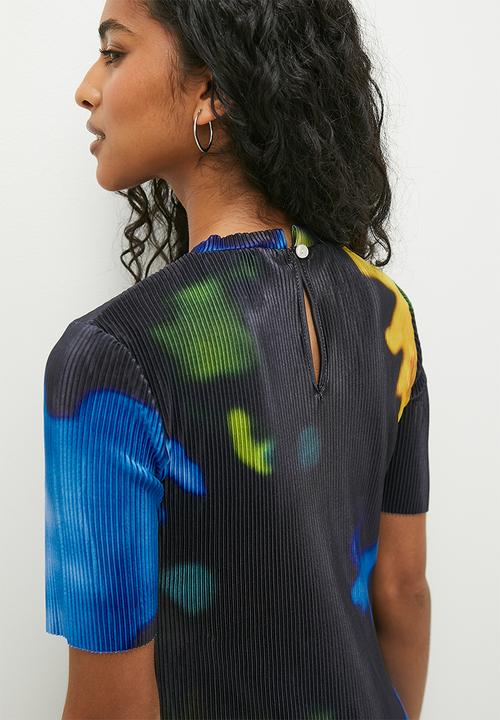 Superbalist - Plisse midi dress - multi 