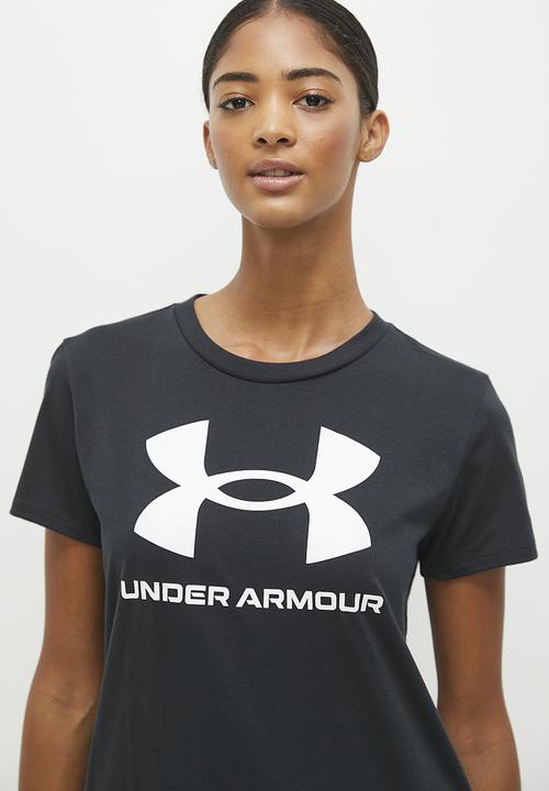 Under Armour - Ua w sportstyle logo shorts leeve - black