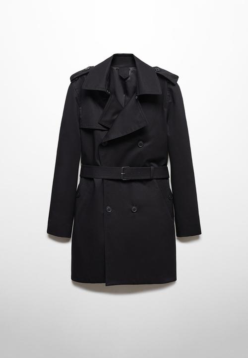 MANGO - Parka tango-black