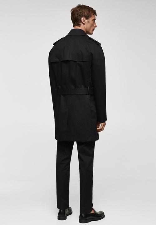 MANGO - Parka tango-black