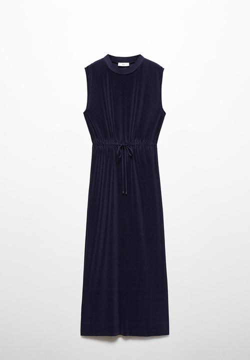 MANGO - Dress forest-a - dark blue