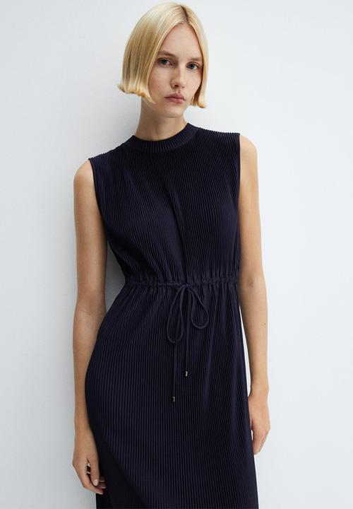 MANGO - Dress forest-a - dark blue