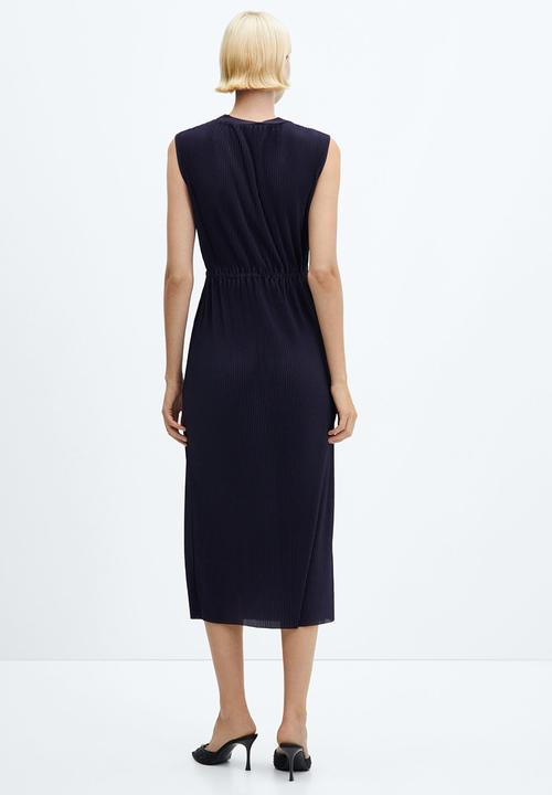 MANGO - Dress forest-a - dark blue