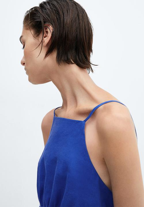 MANGO - Dress susic-h - medium blue