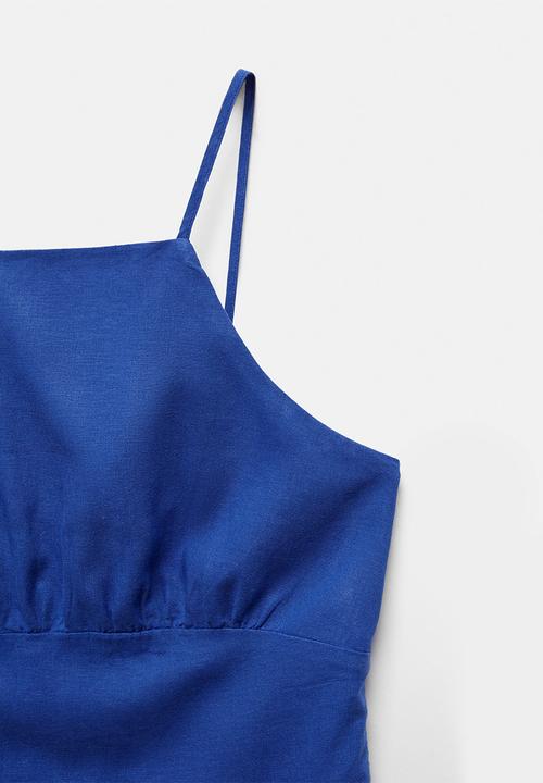 MANGO - Dress susic-h - medium blue