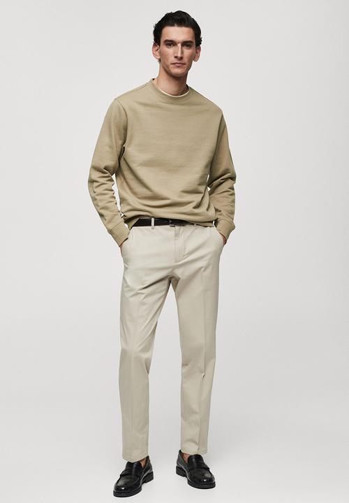 MANGO - Sweatshirt nole - sand