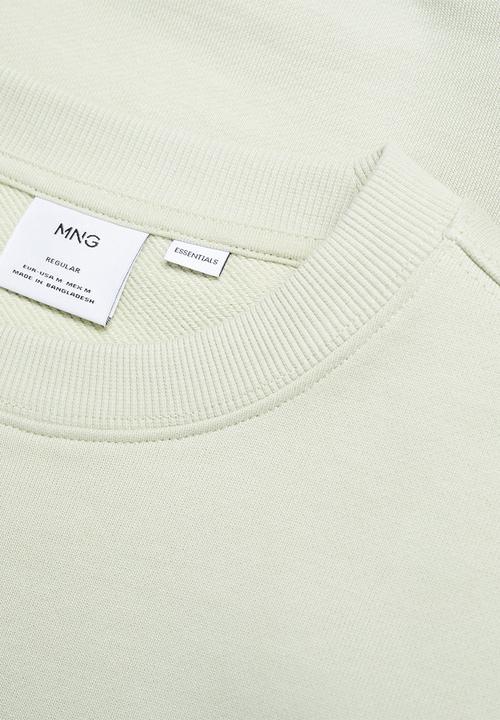 MANGO - Sweatshirt nole - pastel green