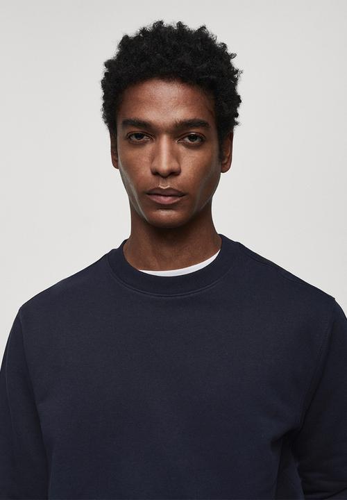 MANGO - Sweatshirt nole - navy